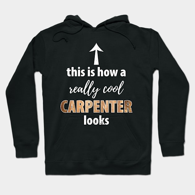 Wood Carpenter Joiner Woodcutter Craftsman Hoodie by Johnny_Sk3tch